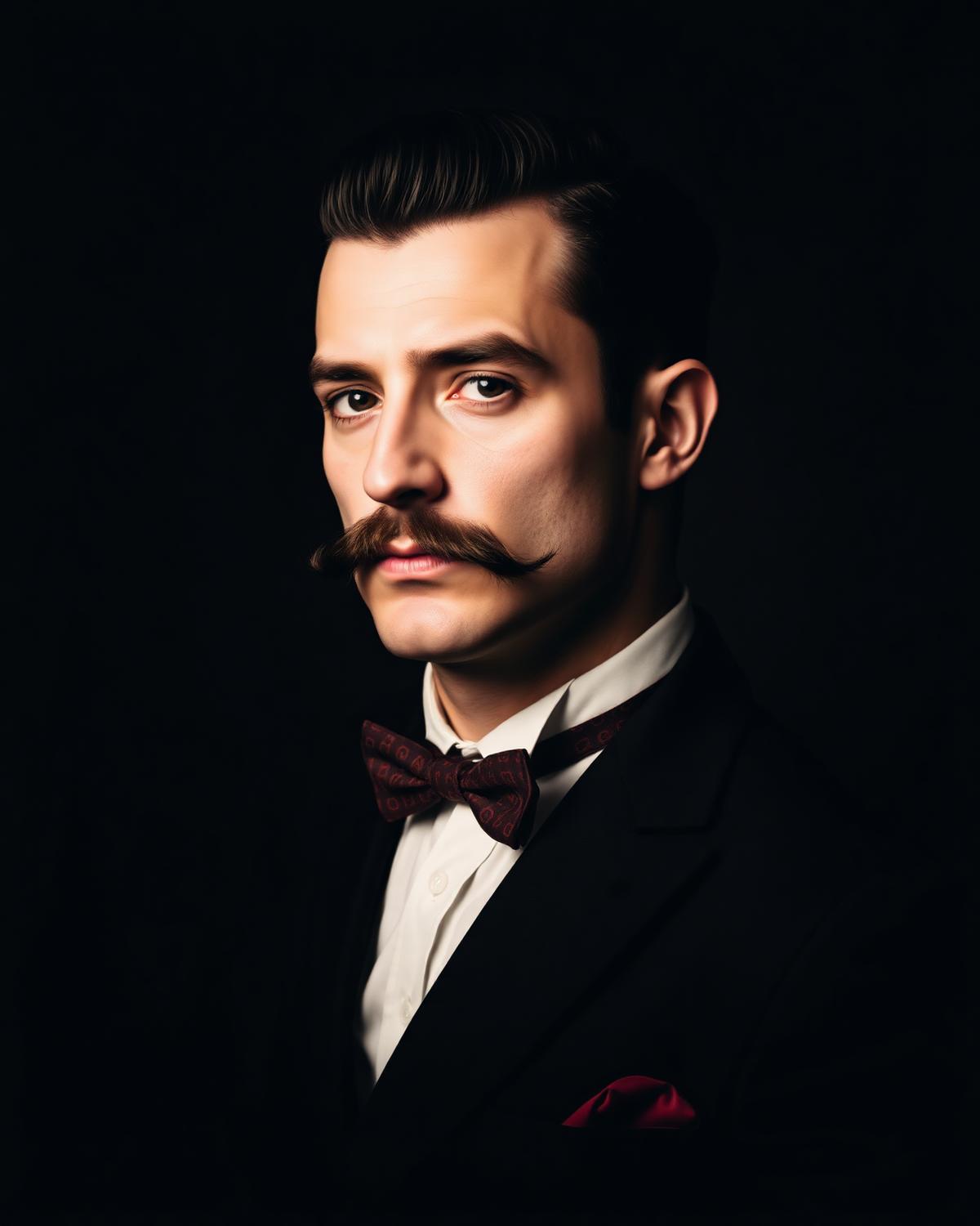 Klasičan stil pompadour