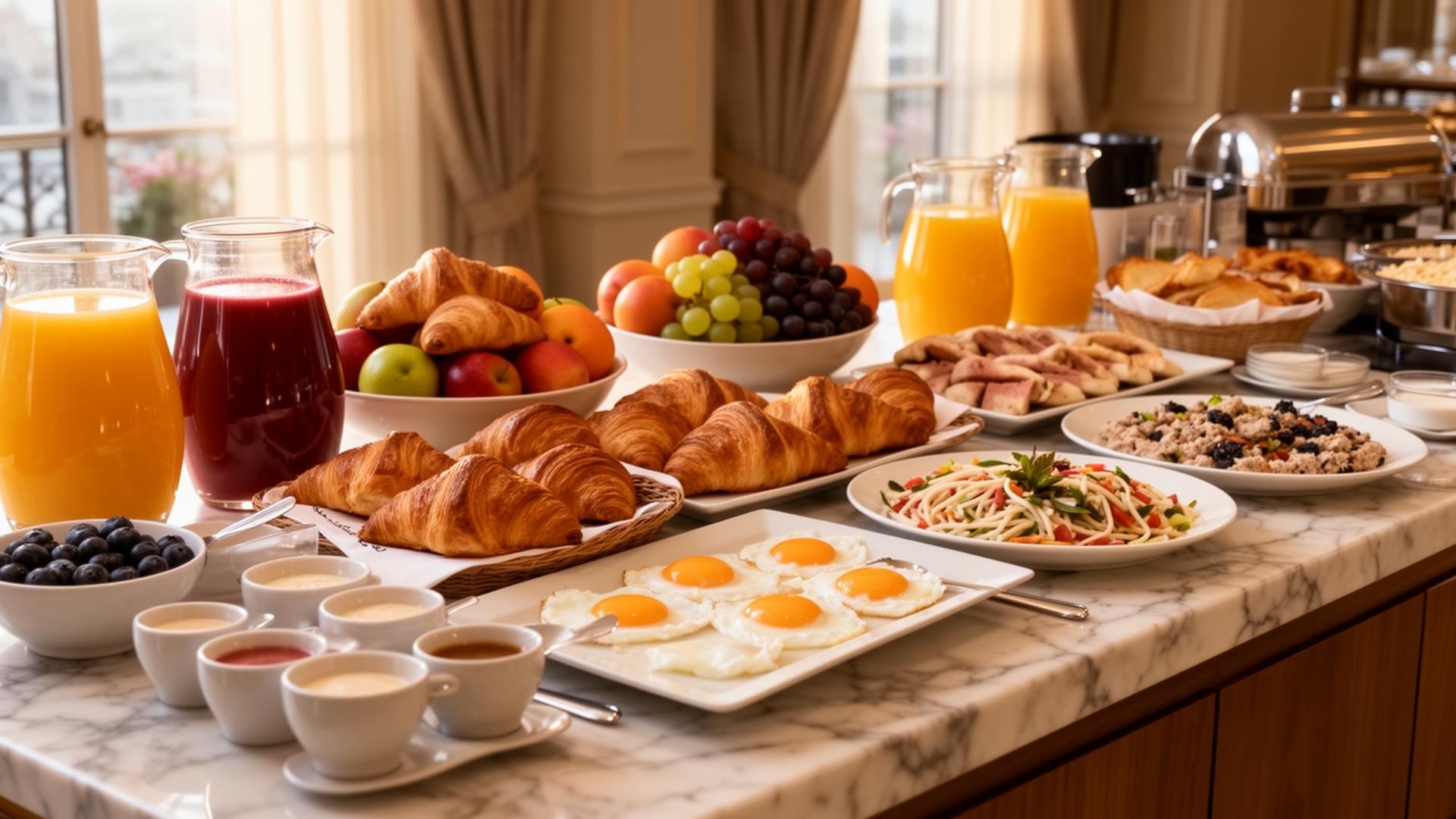 Bogati doručak buffet
