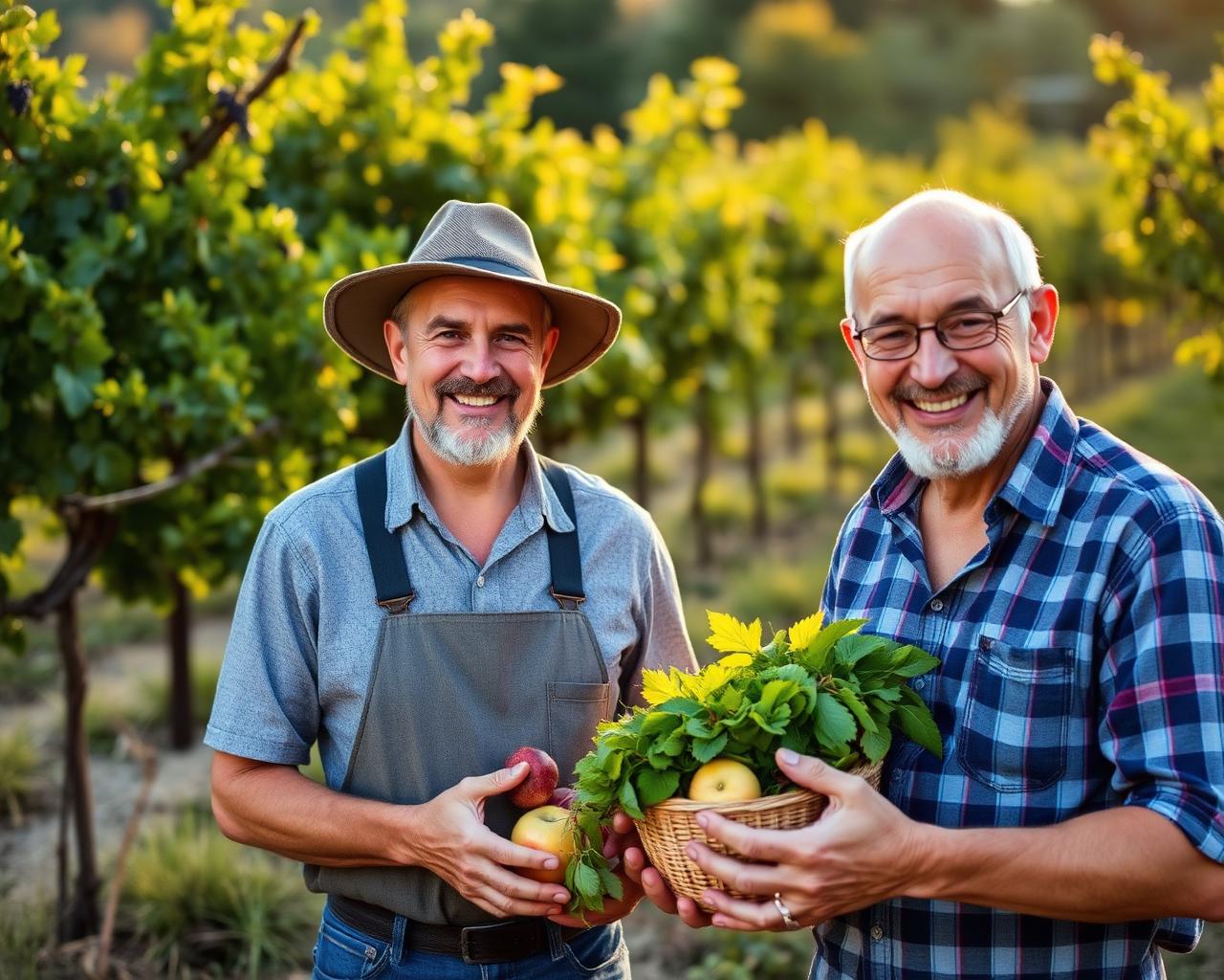 Lokalni proizvođači u svom vinogradu