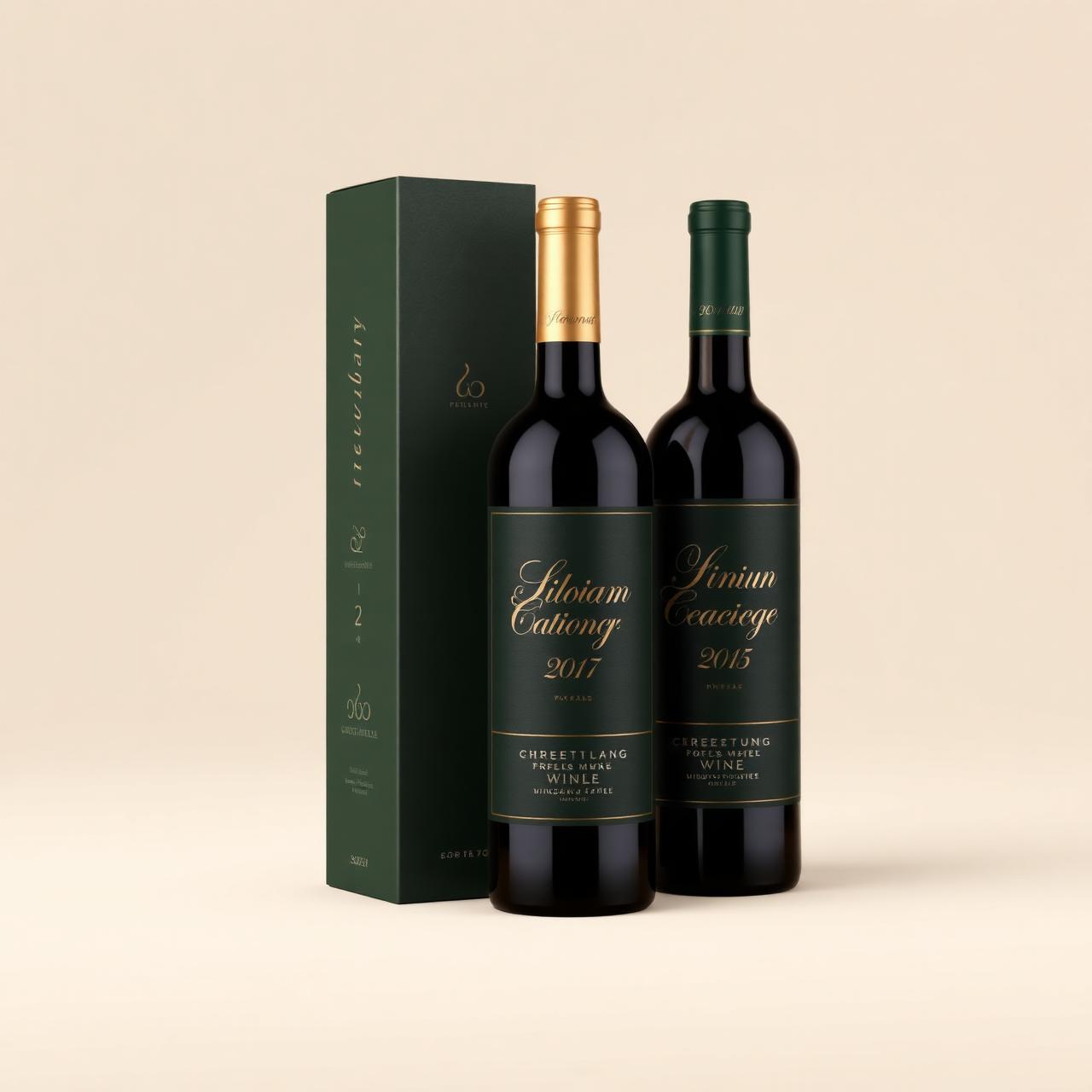 Packaging i etikete za premium vinariju